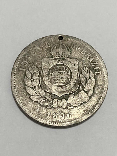 Antiga Moeda 200 Reis 76 - Lote 1