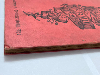 Antigo Livro Almanaque Vermot 1924 Paris