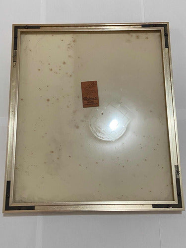 Quadro Com Gravura Artística De Nu Feminino Assinada