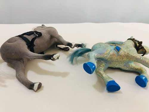 Cavalo Brinquedo Antigo Lote 2