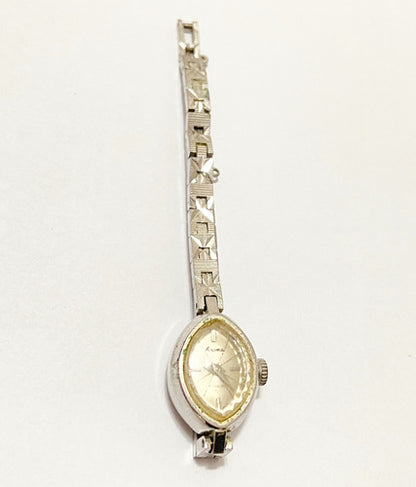 Relógio Antigo Oval Suiço Aroma Incabloc