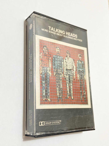 Antiga Fita Cassete K7 Talking Heads - More Songs About Buil