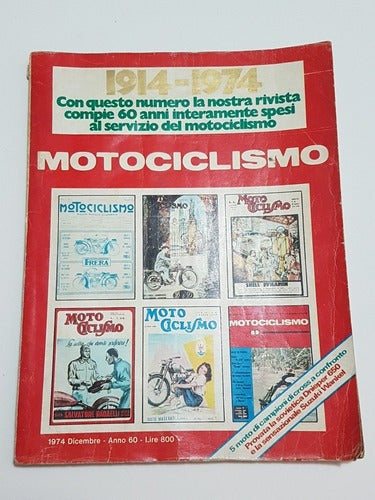 Revista Antiga Motociclismo 1914 - 1974