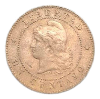 Moeda Antiga 1981 Argentina 1981 Bronze