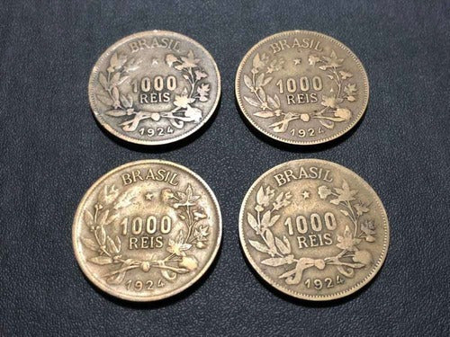 Moedas Antigas 1000 Réis 1924