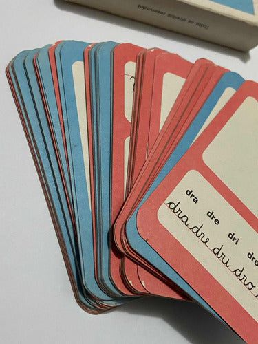 Baralho Antigo Didático Da Cartilha Caminho Suave Completo