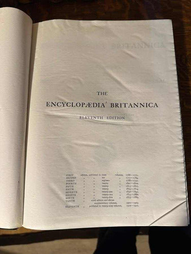 Enciclopédia Antiga Britânica 1910 Arte Ciência Literatura