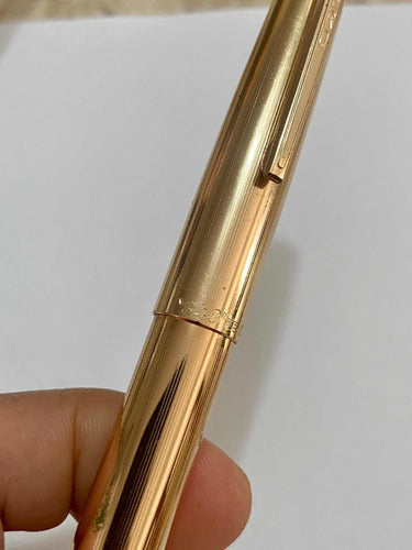 Canetas Antigas Hero 340 e Wing Sung Dourada