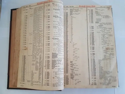 Antigo Livro Alemão 1922 Rudolf Mosse - Code Mosse Condenser