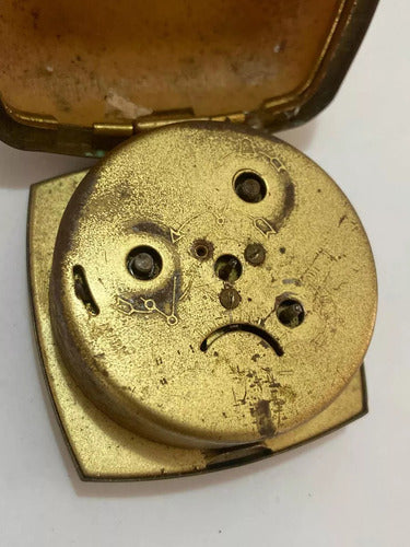 Relógio Antigo De Mesa Kaiser Western Germany Alemão