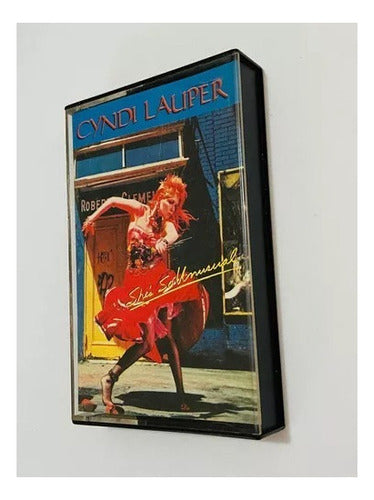 Antiga Fita K7 Cassete Cyndi Lauper Shes So Unusual