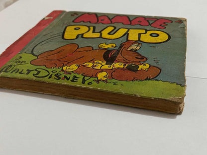 Livro Antigo Walt Disney 1941 Mamãe Pluto - Bem Conservado