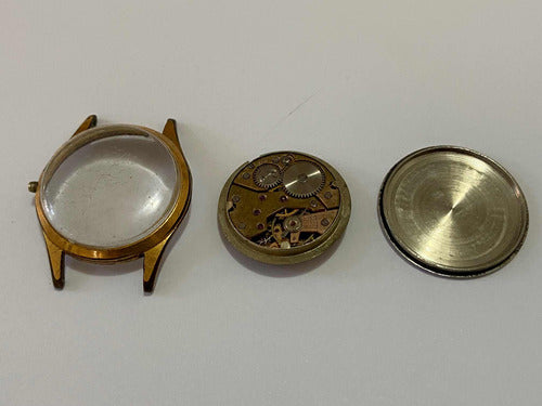 Peças Relógio Antigo Suiço Felipe Rene 17 Rubis Ancre