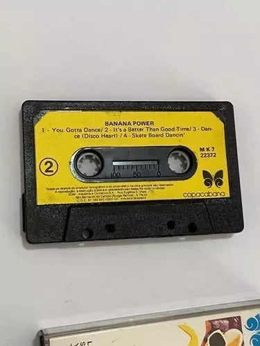 Fita Cassete K7 Banana Power - Disco Antiga