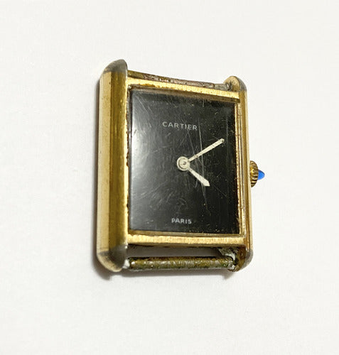 Relógio Antigo Cartier Paris Dourado