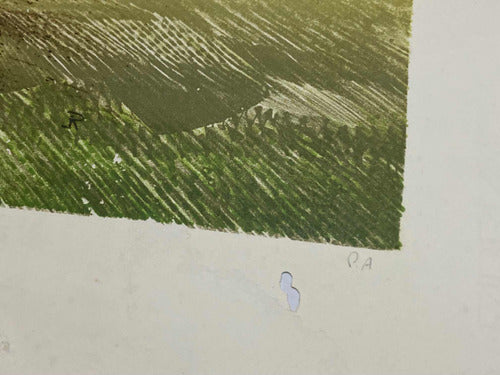 Quadro Antiga Serigrafia Pa - Refração - Inacio Rodrigues