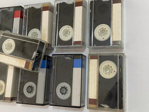 Lote Antigas Mini Fitas Tdk Vhs