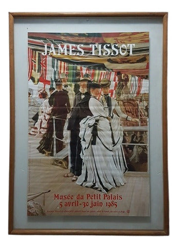 Antigo Poster Paris França Museu Petit Palais 1985