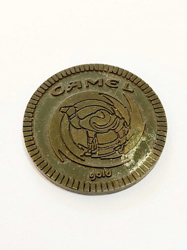 Ficha Antiga Camel Gold Rara de Coleção