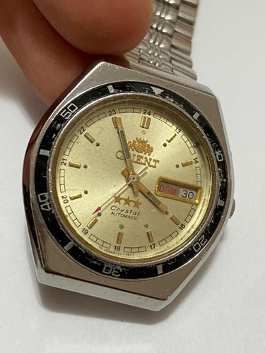 Relógio Antigo Orient Crystal Automatic Zfm 195