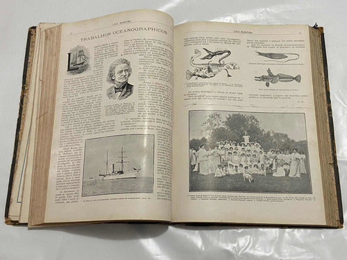 Coleção Revistas Antigas Liga Marítima Brasileira - Lote 11