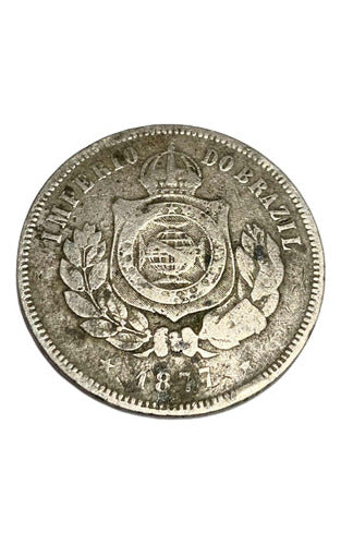 Antiga Moeda 200 Reis 77