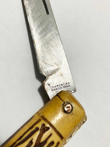 Antigo Canivete Tramontina Com Capa