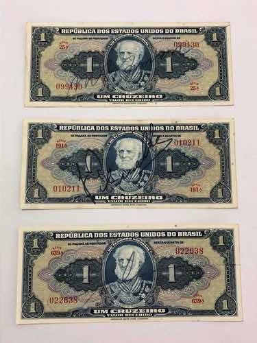 Coleção Cédulas Antigas 1 Um Cruzeiro Lote 11