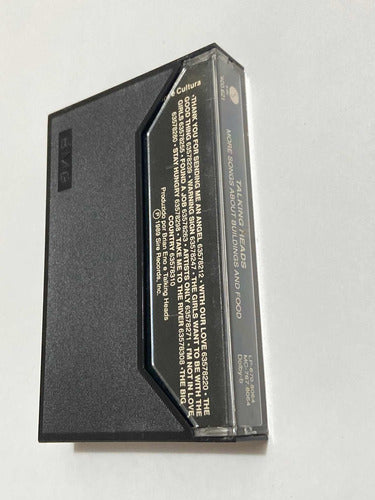 Antiga Fita Cassete K7 Talking Heads - More Songs About Buil