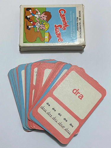 Baralho Antigo Didático Da Cartilha Caminho Suave Completo