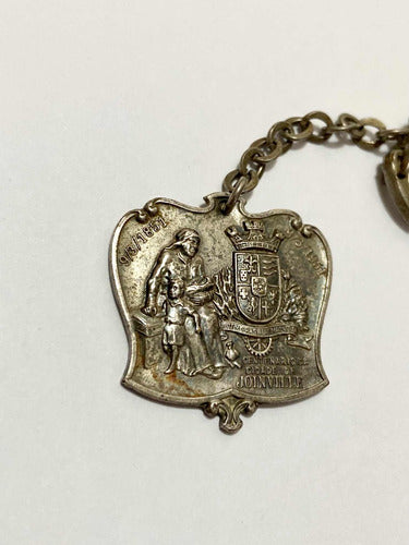 Chaveiro Antigo Centenário Da Cidade De Joinville 1951