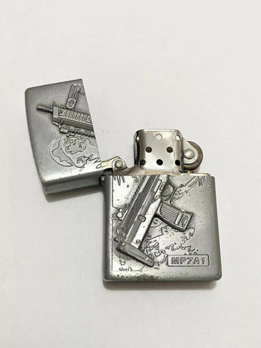 Isqueiro Antigo Mp7a1 Arma Kantai 1989