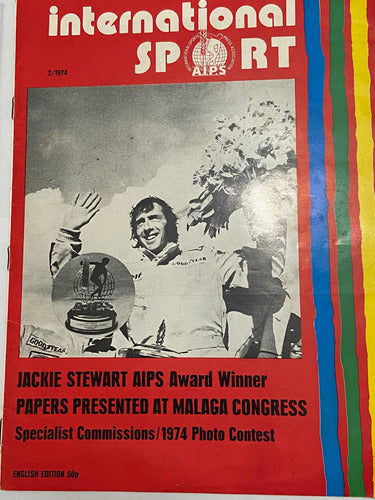 Revistas Antigas International Sport Aips 1974 (2 Edições)