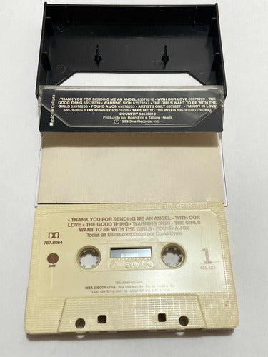 Antiga Fita Cassete K7 Talking Heads - More Songs About Buil