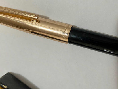 Conjunto Canetas Hero 330 Douradas Antigas C/ Estojo