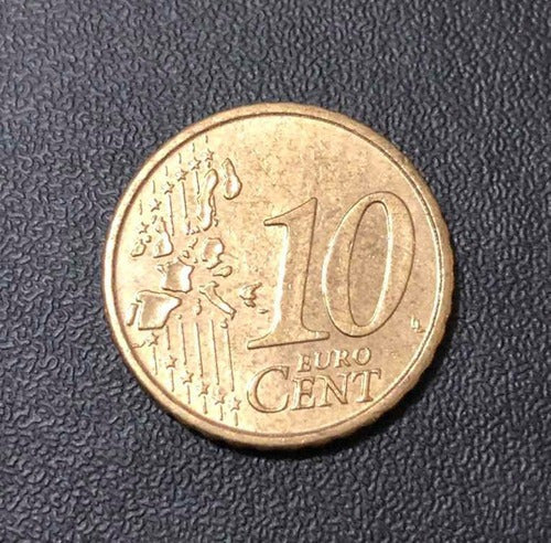 Moeda Antiga Alemanha 10 Euro Cent 2002 #lote03