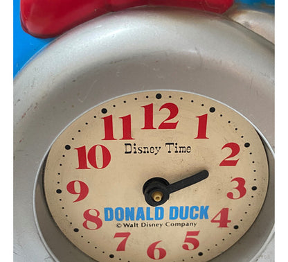 Raro Relógio Despertador Pato Donald Brinquedo Disney Japão