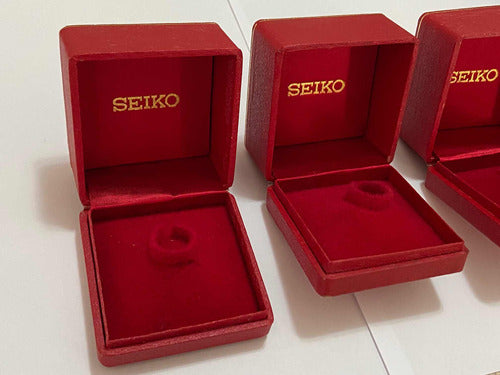 Caixa Estojo Para Relógio Seiko - Lote 3