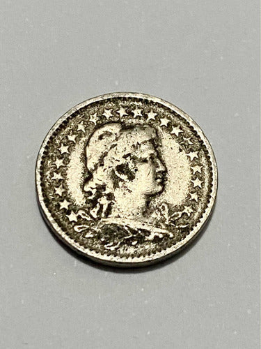 Antiga Moeda 50 Réis 1922