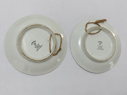 Prato De Porcelana Steatita C/ Pintura Homem E Mulher Antigo