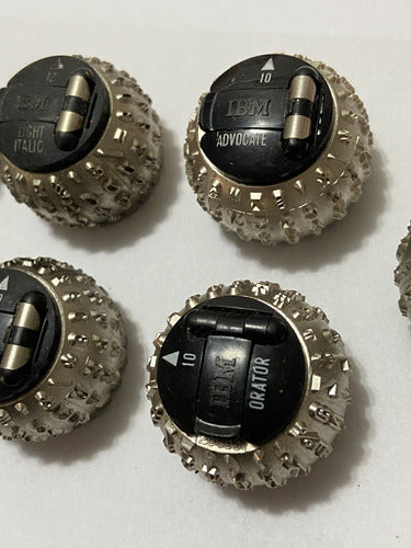 Lote Esferas Maquina De Escrever Ibm Antiga