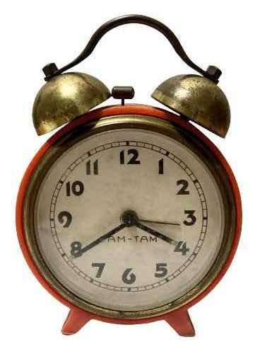 Antigo Relógio Despertador Marca Tam Tam