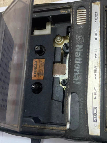 Gravador Radio Antigo National