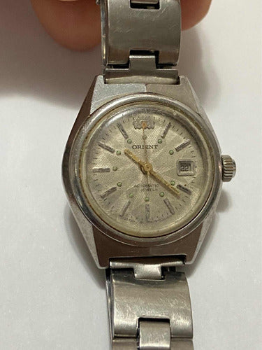 Relógio Antigo Orient Automatic Jewels Funcionando