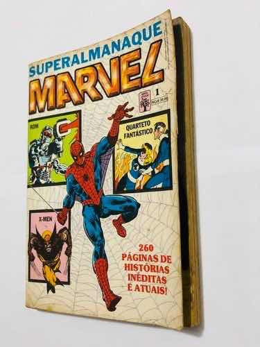 Hq Gibi Antigo Super Almanaque Marvel 1a Edição