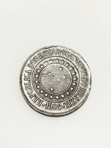 Moeda Antiga 40 Reis 1908