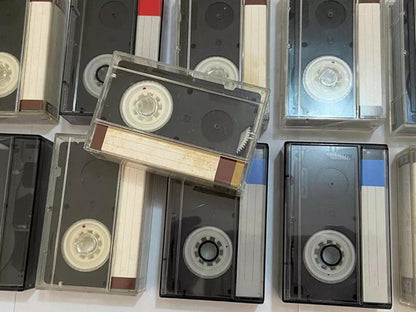 Lote Antigas Mini Fitas Tdk Vhs