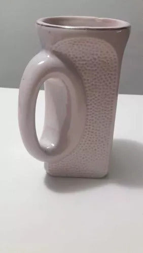 Antiga Caneca De Porcelana Figura Bailarina Monte Sião Mg