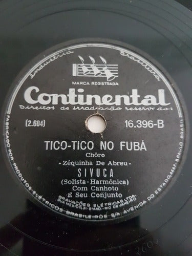 Antigo Disco 78 Rpm Sivuca - Tico Tico No Fubá