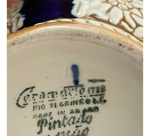 Caneca Cerâmica Antiga 1966 Festa Da Cerveja Clube Pinheiros